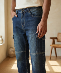 Alternative view of Mens Cargo Jeans